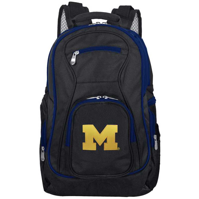CLMCL708: NCAA Michigan Wolverines Trim color Laptop Backpack